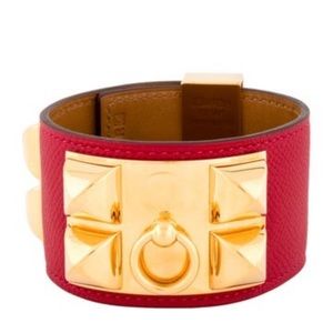 Hermes Collier de Chien Bracelet